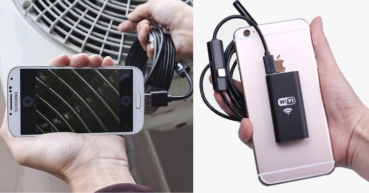 BowLift | Endoscope camera – Click underwater now too!