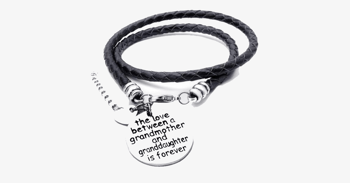 BowLift | The love between a grandmother and granddaughter is forever - hand-stamped wristwatch