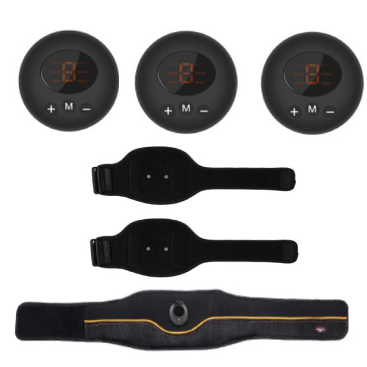 BowLift | Rechargeable Home Smart EMS Abdominal Belt, with Fastening, Breathable Mesh, 6 Modes and 9 Strengths, for Home, Office & Gym