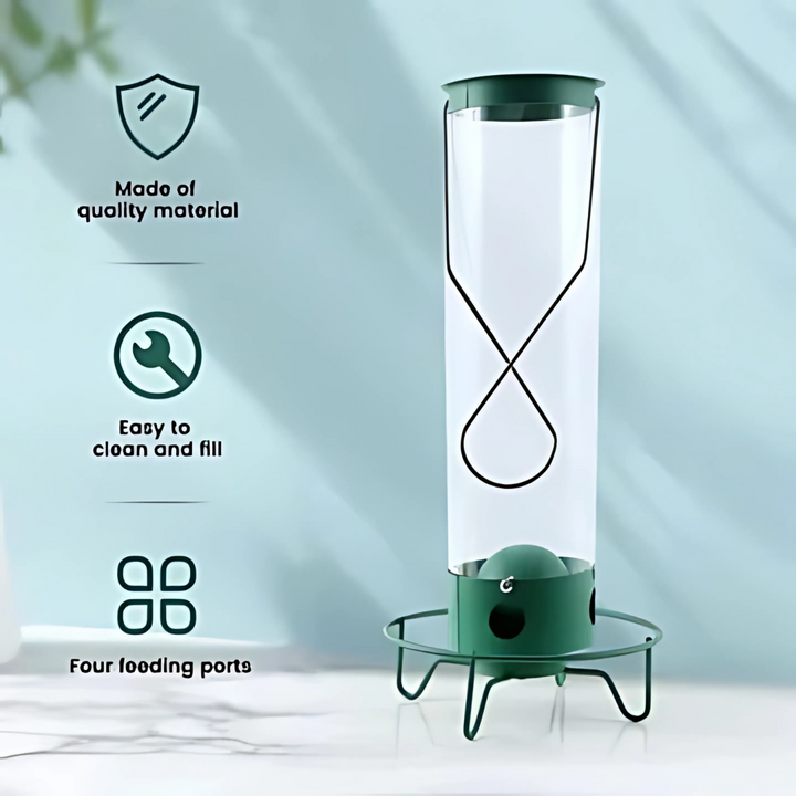 BowLift | Bird Feeder Metal Hanging Squirrel Proof Design