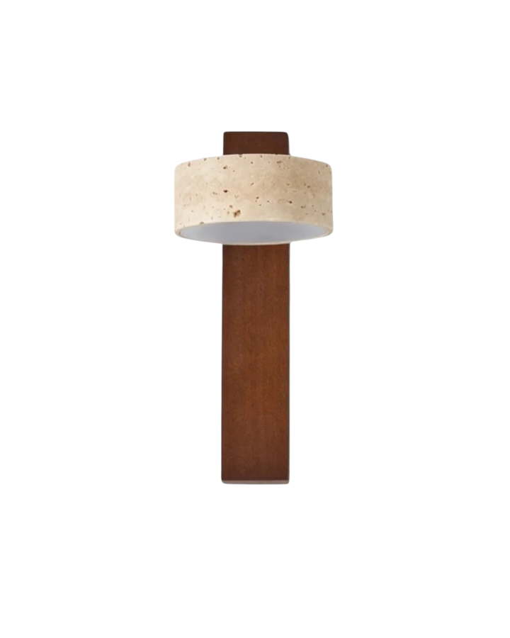 BowLift | Wall lamp made of Travertine Natural Stone in Modern Design