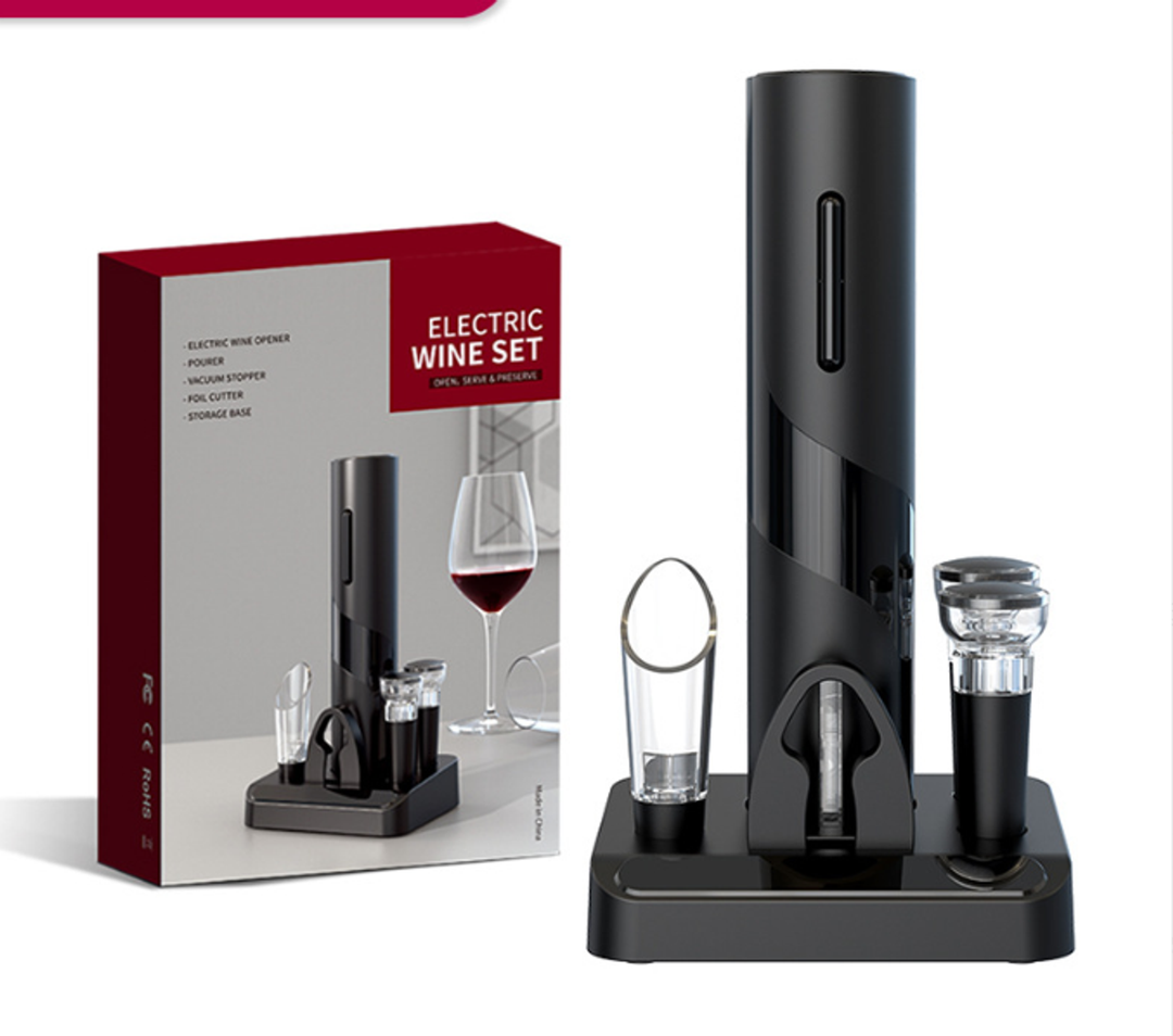 EasyPour | Improve Your Wine Experience (Incl. Wine Stopper, Wine Pourer, Foil Cutter) | Bowlift