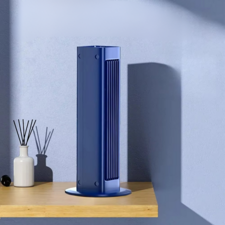 BowLift | Ultra-Quiet Wall-Mounted Bladeless Fan - Powerful & Compact Air Cooler for Home and Office
