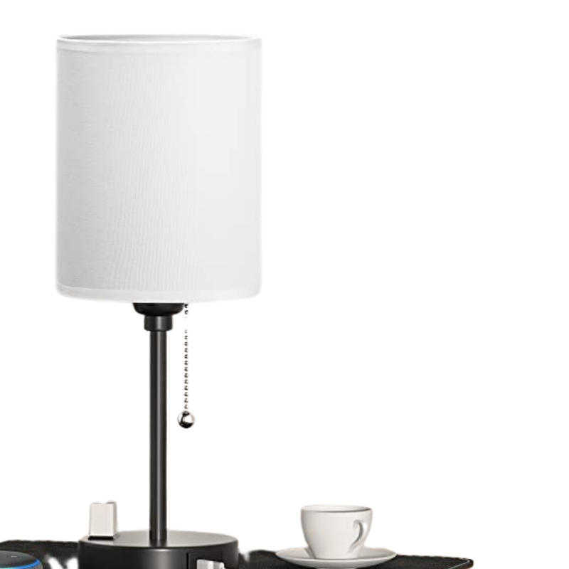 BowLift | Elegant Table Lamp with Smart Charging Options and Three Colors