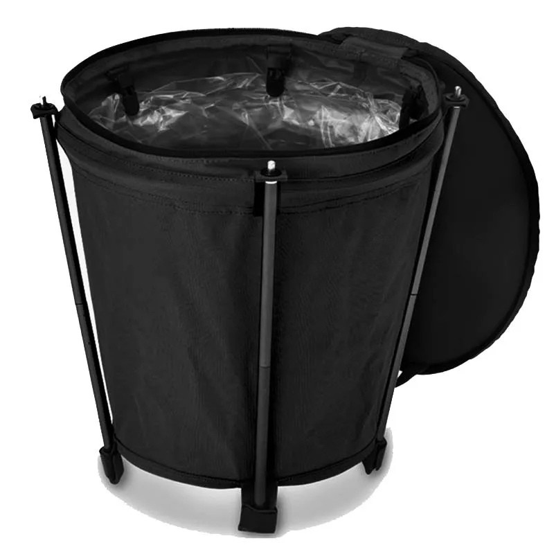 BowLift | Foldable camping bin made of Oxford fabric with 20 litre capacity & PVC lining