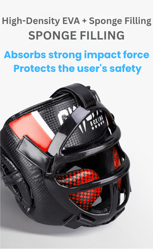 BowLift | Premium head protection with face mask for martial arts