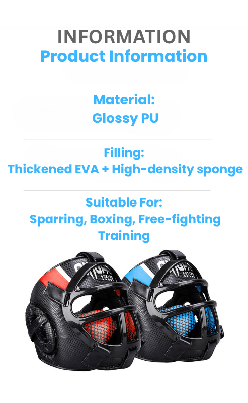 BowLift | Premium head protection with face mask for martial arts