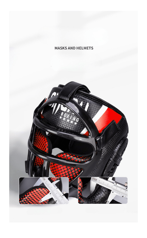 BowLift | Premium head protection with face mask for martial arts