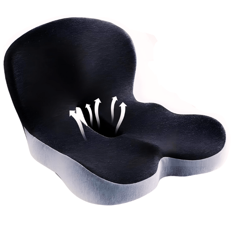 BowLift | Ergonomic Memory Foam Seat Cushion