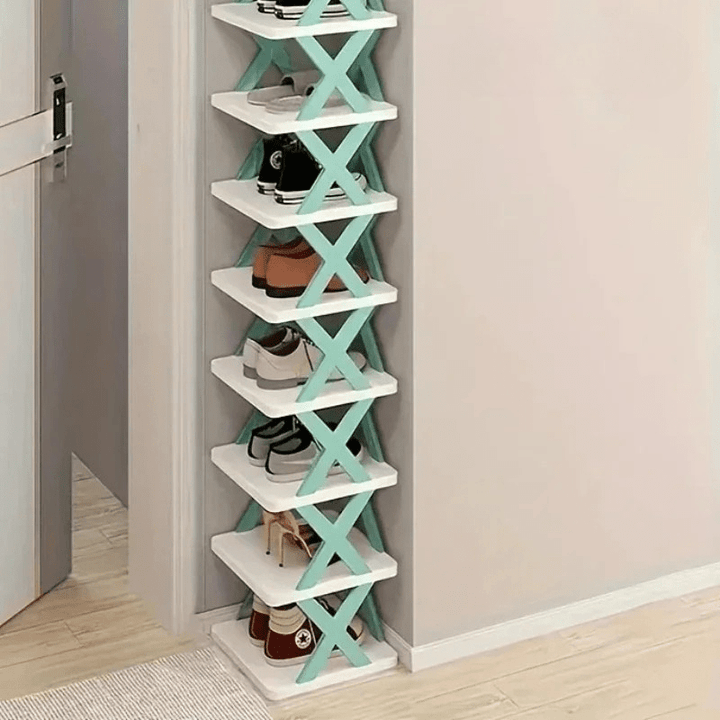 BowLift | Saving Shoe Organiser - Multi-layered storage cabinet for bedroom & hallway