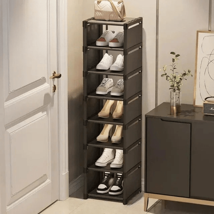 BowLift | Saving Shoe Rack - Stackable shoe rack for corners and small spaces