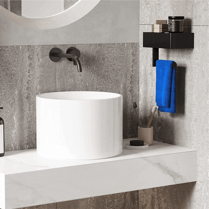 BowLift | Stainless steel with multifunctional storage compartment for your bathroom