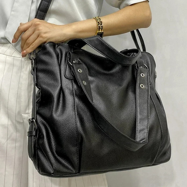 Luxury Leather Women's Shoulder Bag - EliteCarry | Bowlift