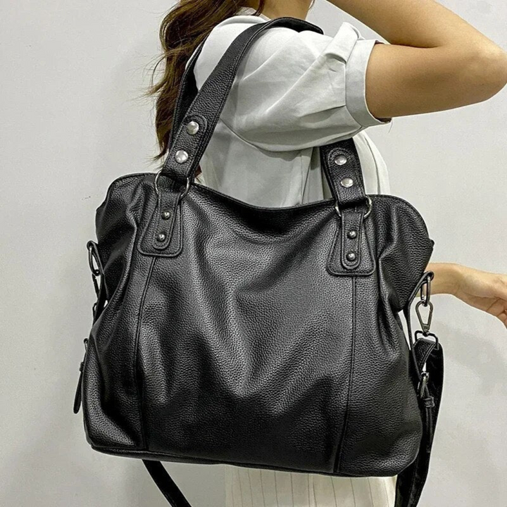 Luxury Leather Women's Shoulder Bag - EliteCarry | Bowlift