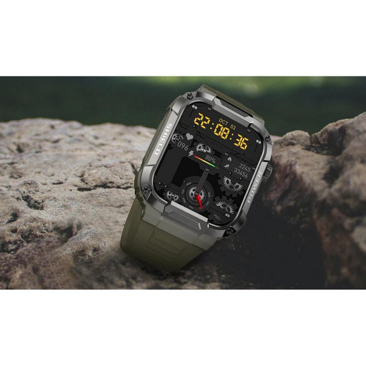 ForceGuard Watch - Sustainable Military Smartwatch for Performance Bowlift