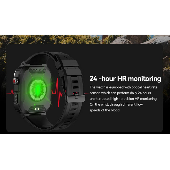 ForceGuard Watch – Military Quality Smartwatch for Daily Use Bowlift