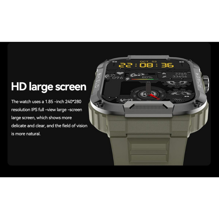 ForceGuard Watch – Military Quality Smartwatch for Daily Use Bowlift