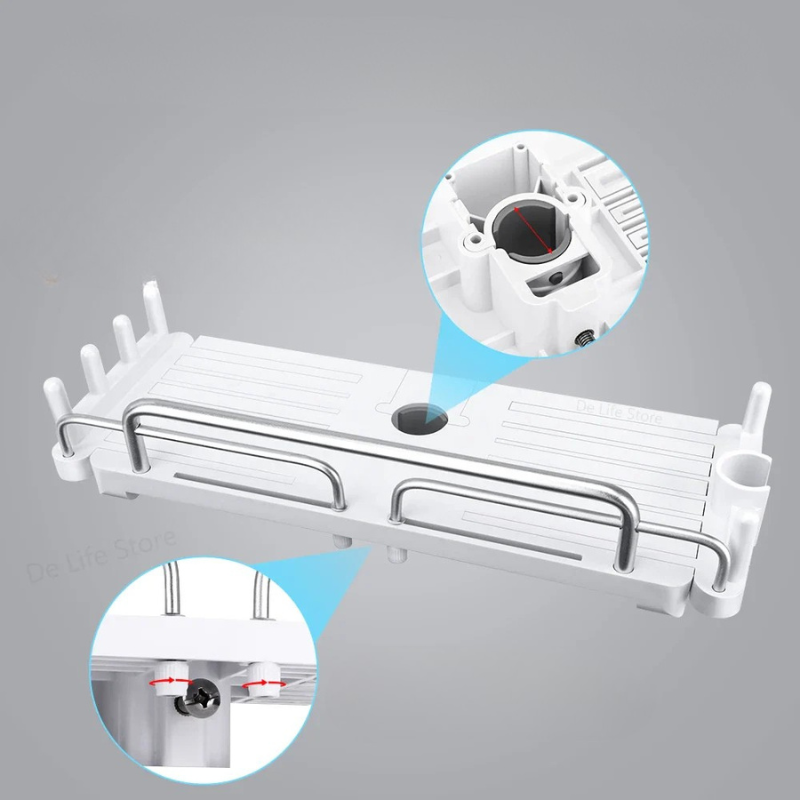 BowLift | ExtendShelf Expandable Cabinet Organizer with Drawer – Adjustable and Space-Saving