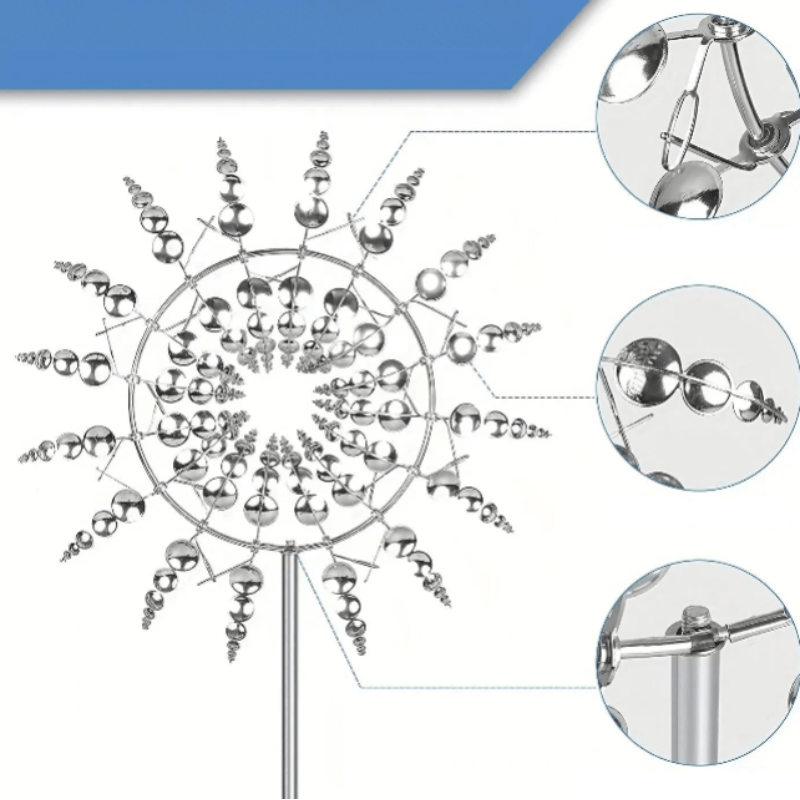 BowLift | Magical windmills that create movement and colors in your garden!
