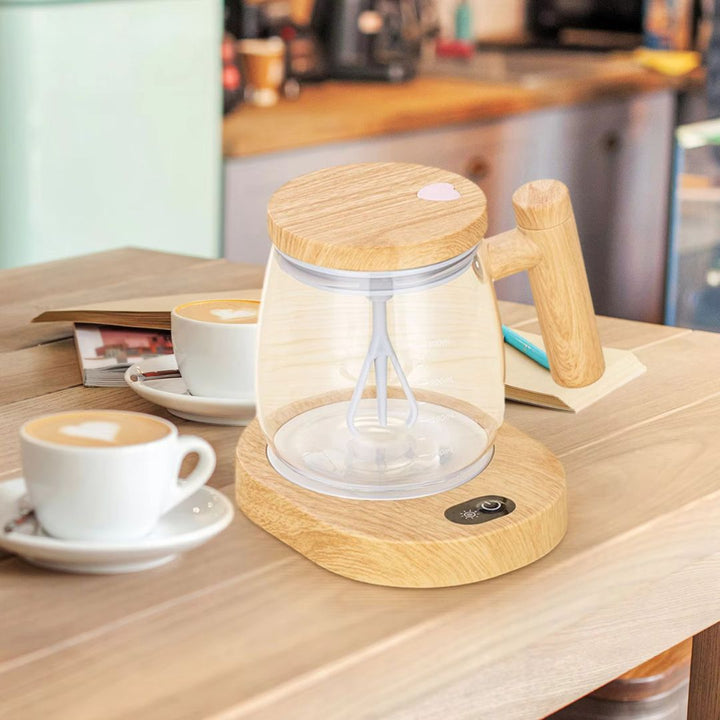 BowLift | 2in1 Mixer Cup made of Wood
