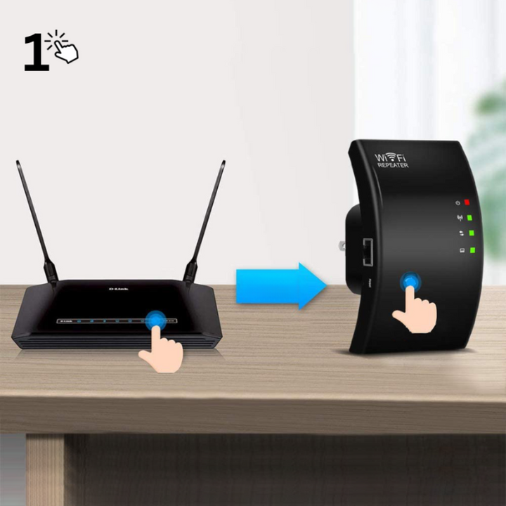 BowLift | WiFiBooster Wireless WiFi Signal Extender – Fast & Stable Internet for Every Room
