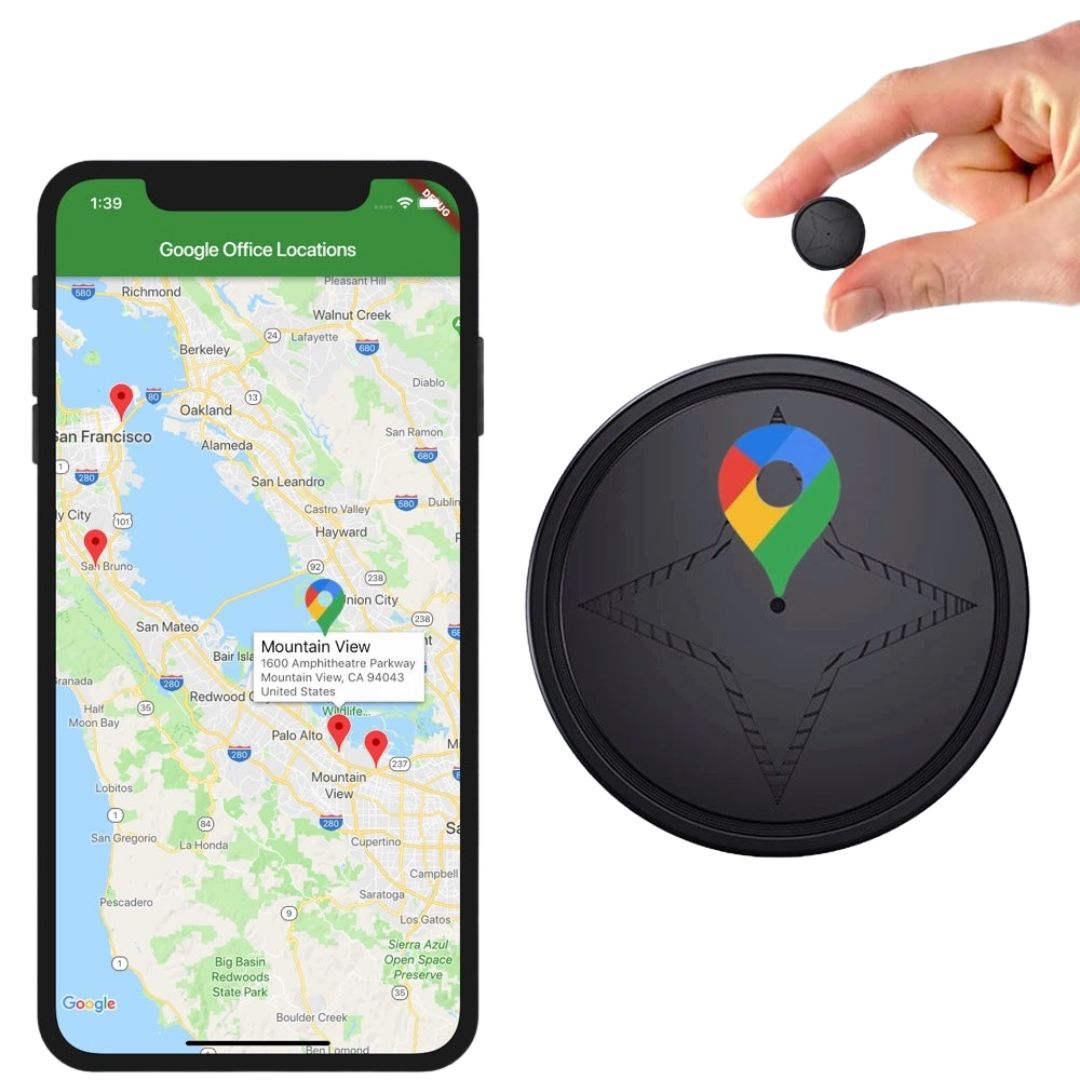 BowLift | GPS Tracker for Vehicles with Magnetic Mount Car Tracker Device