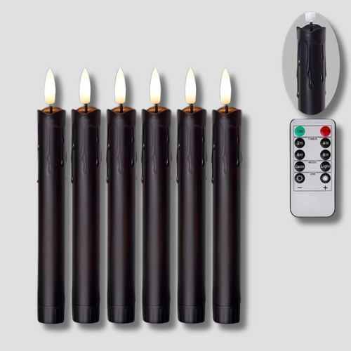 BowLift | WarmGlow - LED Candles Set with Remote Control for Home