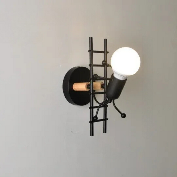 RobotLume – Trendy LED Wall Lamp for Kids Bowlift