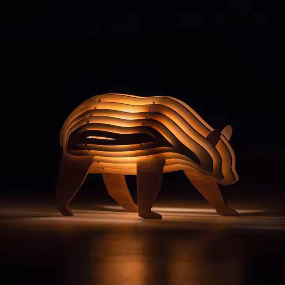 BowLift | WildCraft Wooden Animal Light