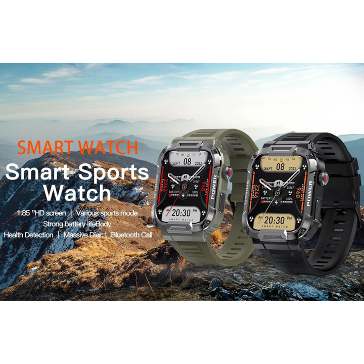 ForceGuard Watch – Military Quality Smartwatch for Daily Use Bowlift