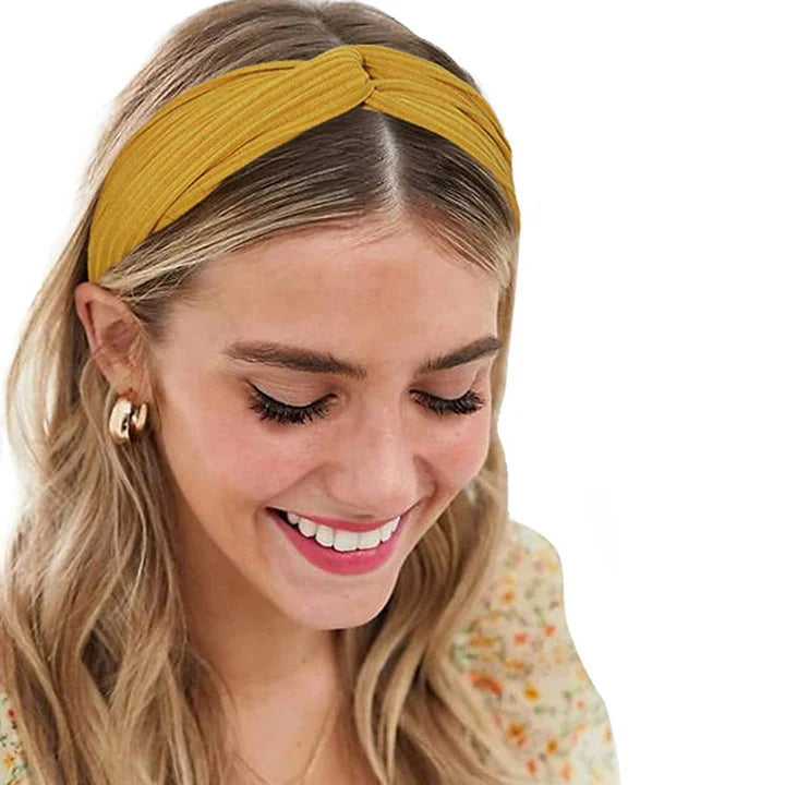 BowLift | Ribbed Twist Headbands – Boho Design