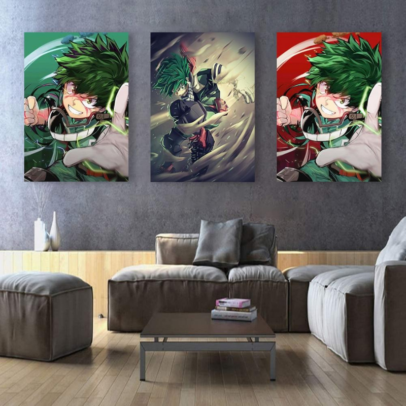 My Hero Anime - Canvas Wall Art Painting | Bowlift
