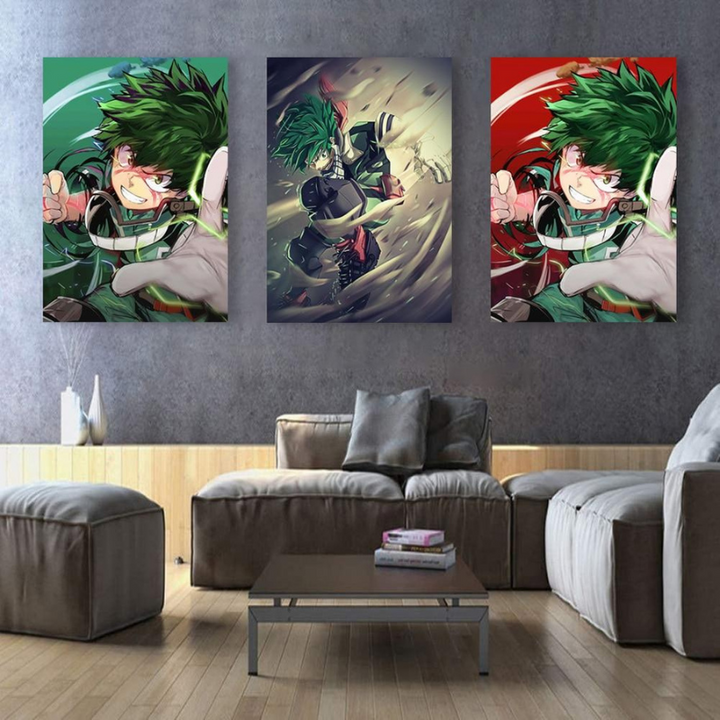 My Hero Anime - Canvas Wall Art Painting | Bowlift