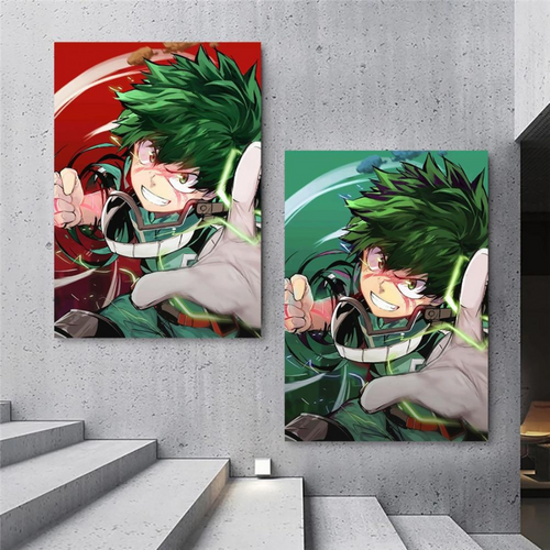 My Hero Anime - Canvas Wall Art Painting | Bowlift