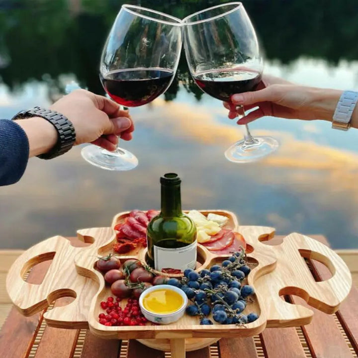 BowLift | Eindhoven 2-in-1 Fruit and Wine Glass Table Rack