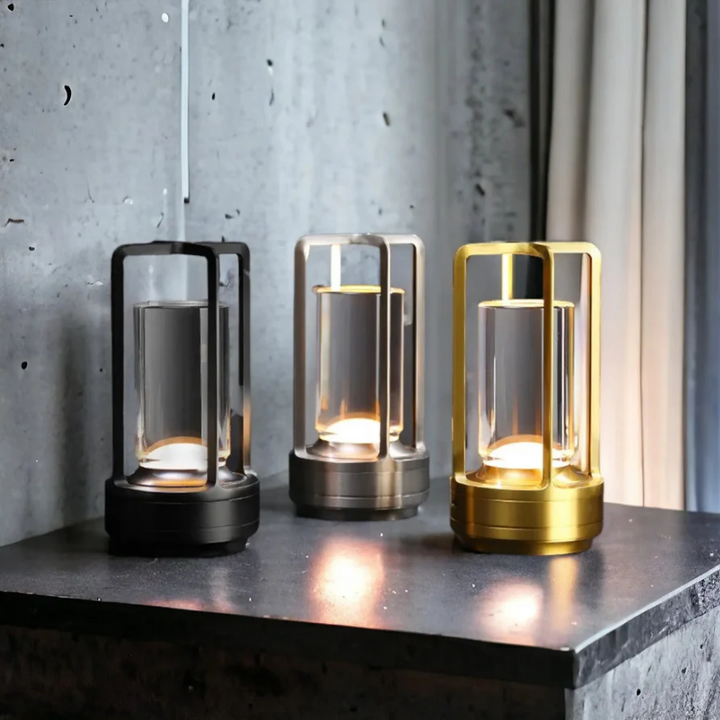 Scandinavian Wireless LED Table Lamp - NordicaGlow | Bowlift