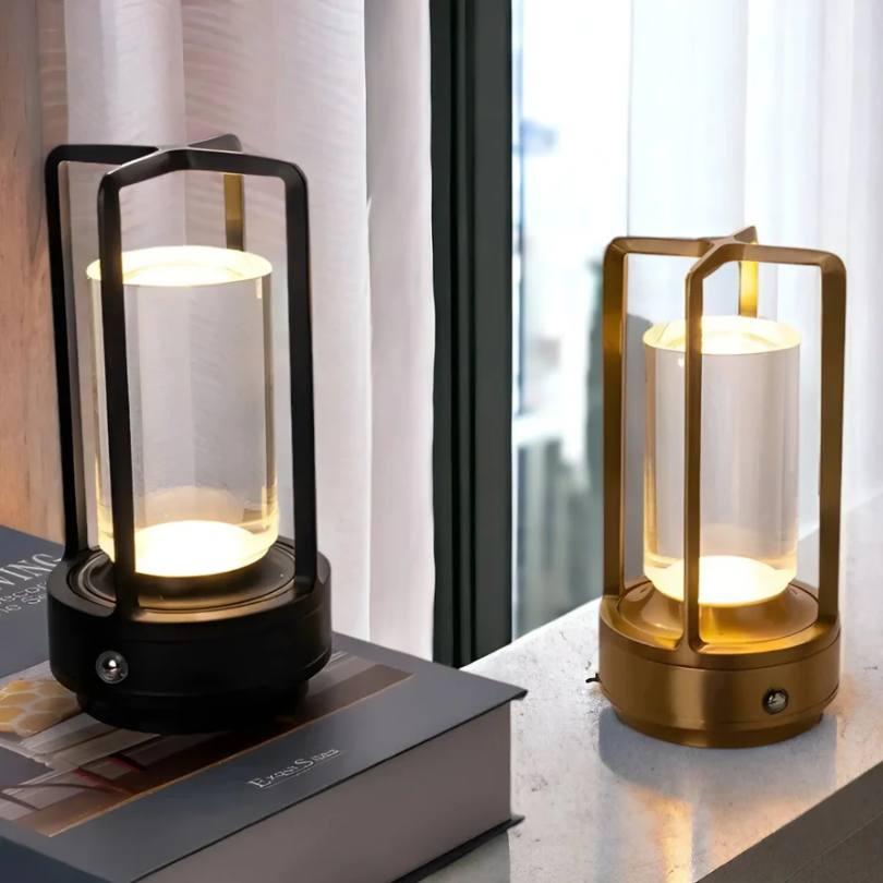 Scandinavian Wireless LED Table Lamp - NordicaGlow | Bowlift
