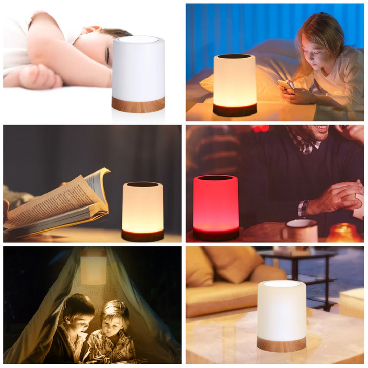Dimmable Night Light with Sleek Design - LuxeTouch | Bowlift