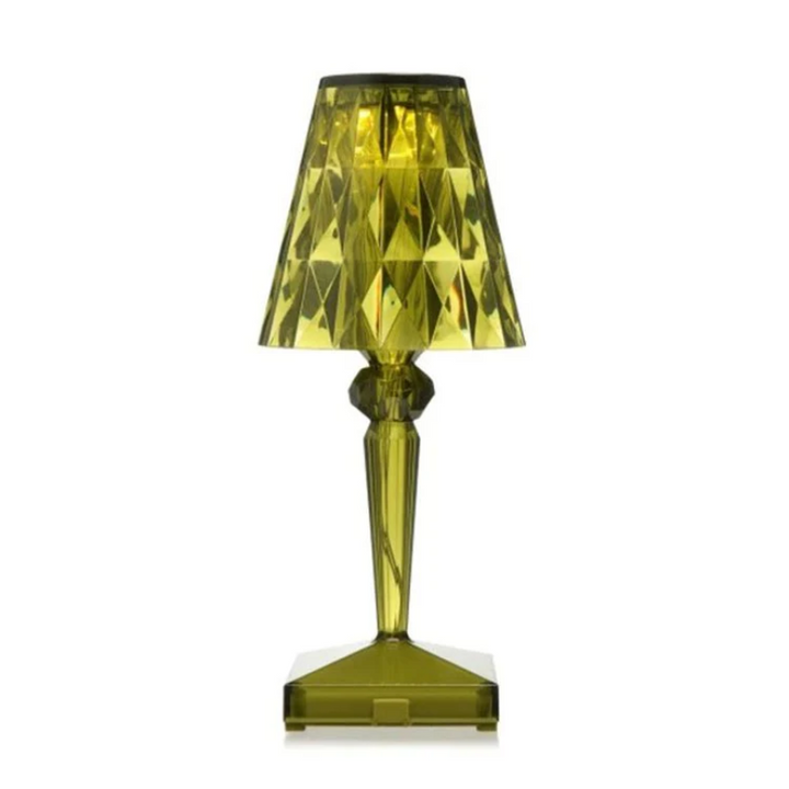Chic Table Lamp with Crystal Design - CrystalLuxe | Bowlift