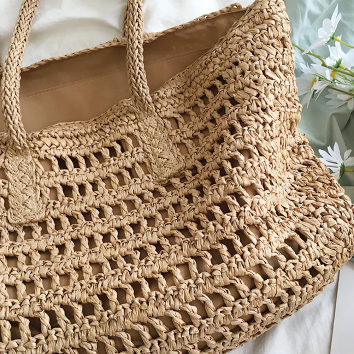 Stylish Woven Handbag for Women - BreezeTote | Bowlift