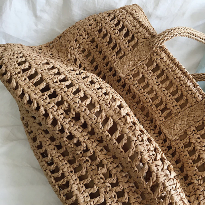 Stylish Woven Handbag for Women - BreezeTote | Bowlift