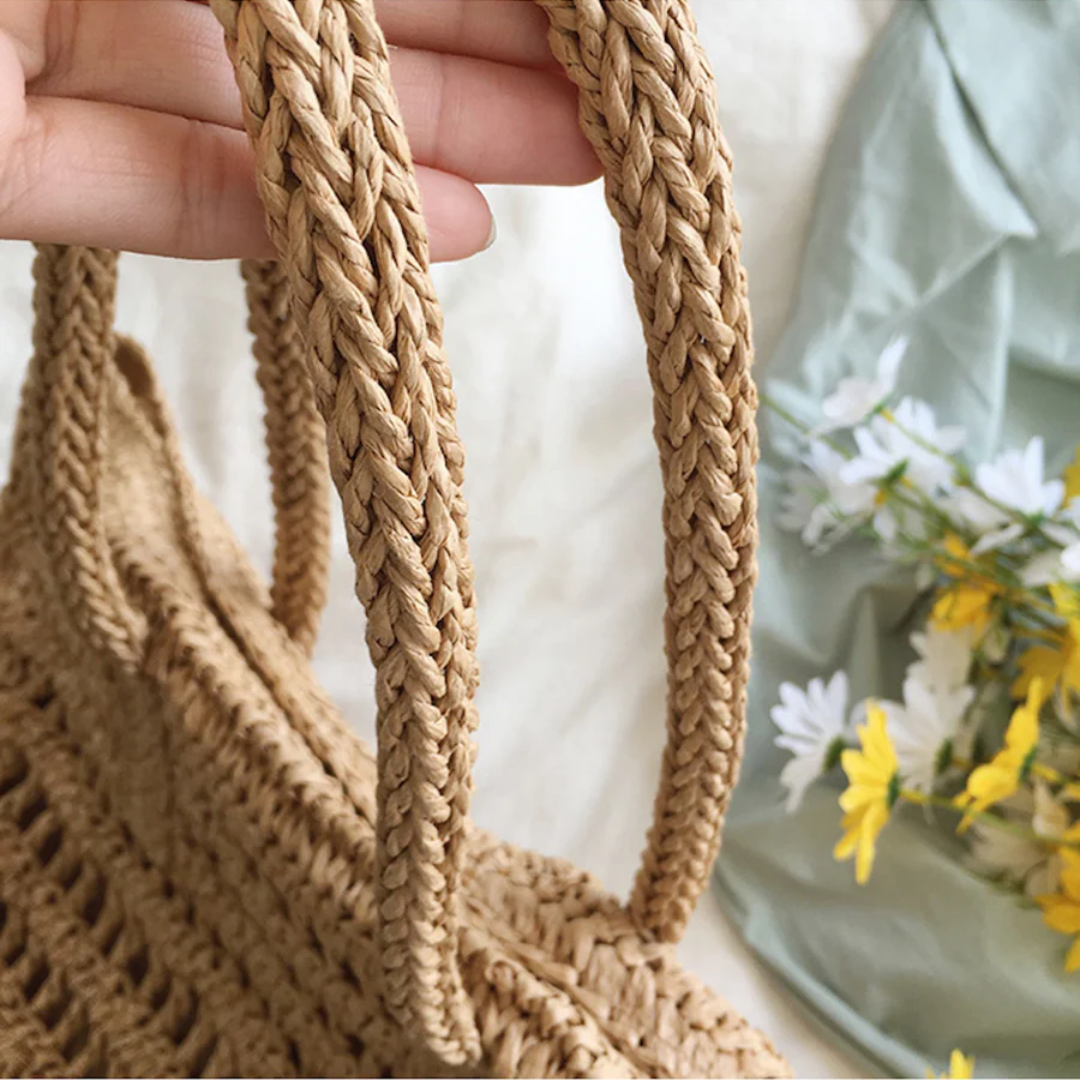 Stylish Woven Handbag for Women - BreezeTote | Bowlift