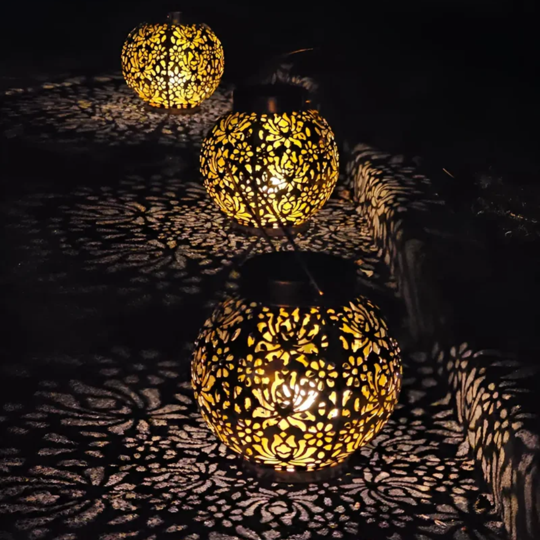RadiantGlow – Waterproof LED Garden Lamp with Solar Bowlift