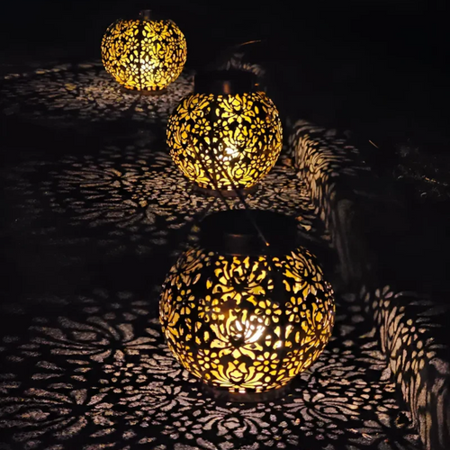RadiantGlow – Waterproof LED Garden Lamp with Solar Bowlift