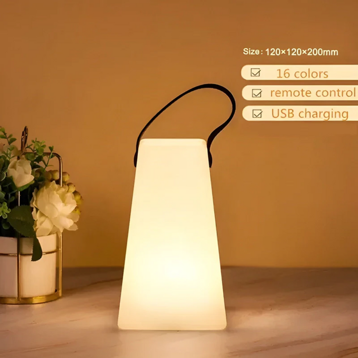 RadianceFlex - Portable LED Table Lamp with Waterproof Function Bowlift