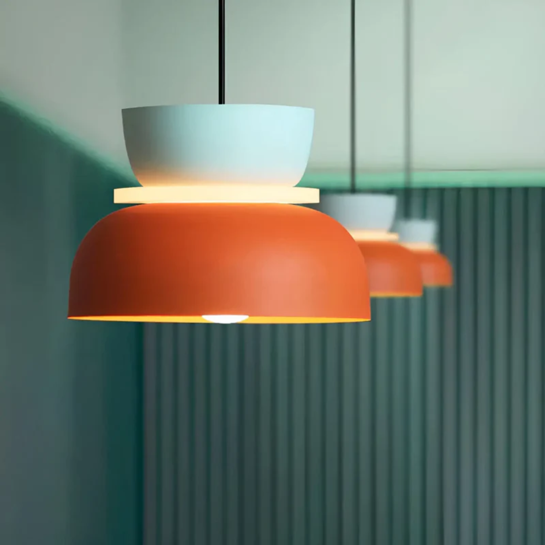 BowLift | Colorful and Trendy Macaron LED Pendant Lamp - VividGlow