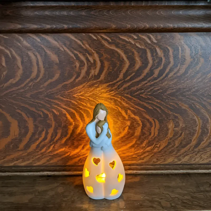 EternalBond - Stylish Mother and Daughter Candle Holder Bowlift