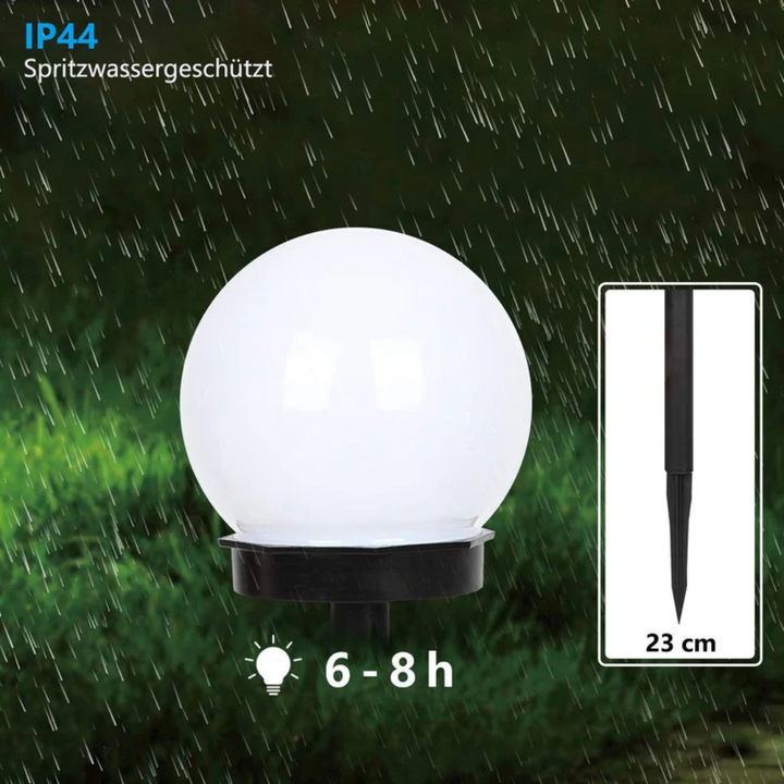 SunLuxe Orbs – Set of 3 Waterproof Garden LED Lights Bowlift