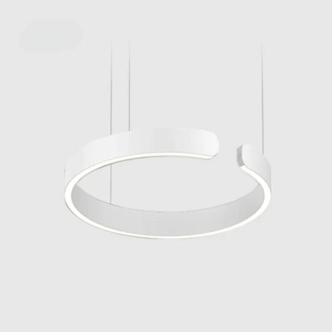 BowLift | Modern Circle LED Pendant Light - HaloRing