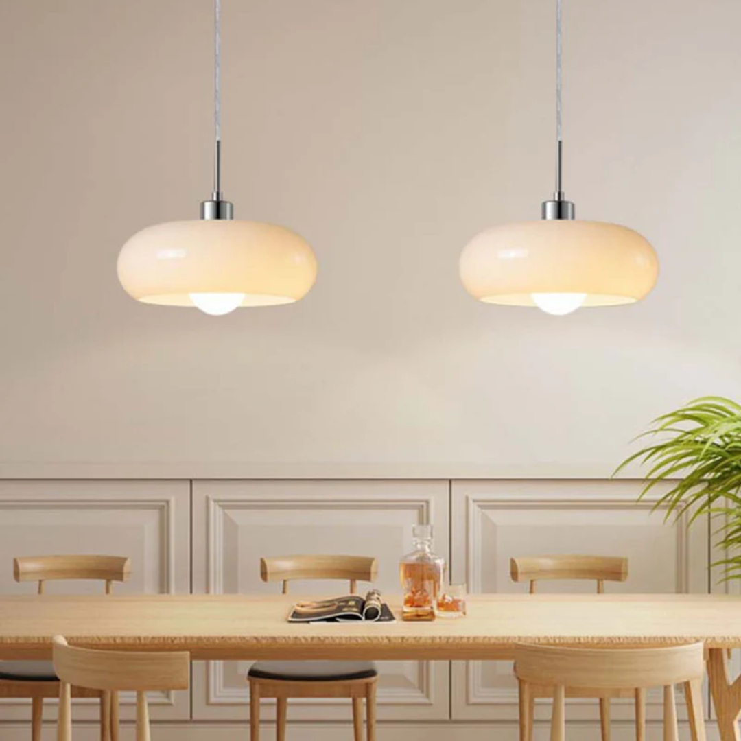 Modern Round LED Pendant Lamp - RadianceOrb | Bowlift